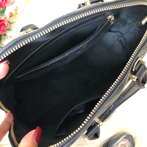 Bebe Jenna Small Dome Handbag w/ Crossbody Bag - Picture 3 of 8